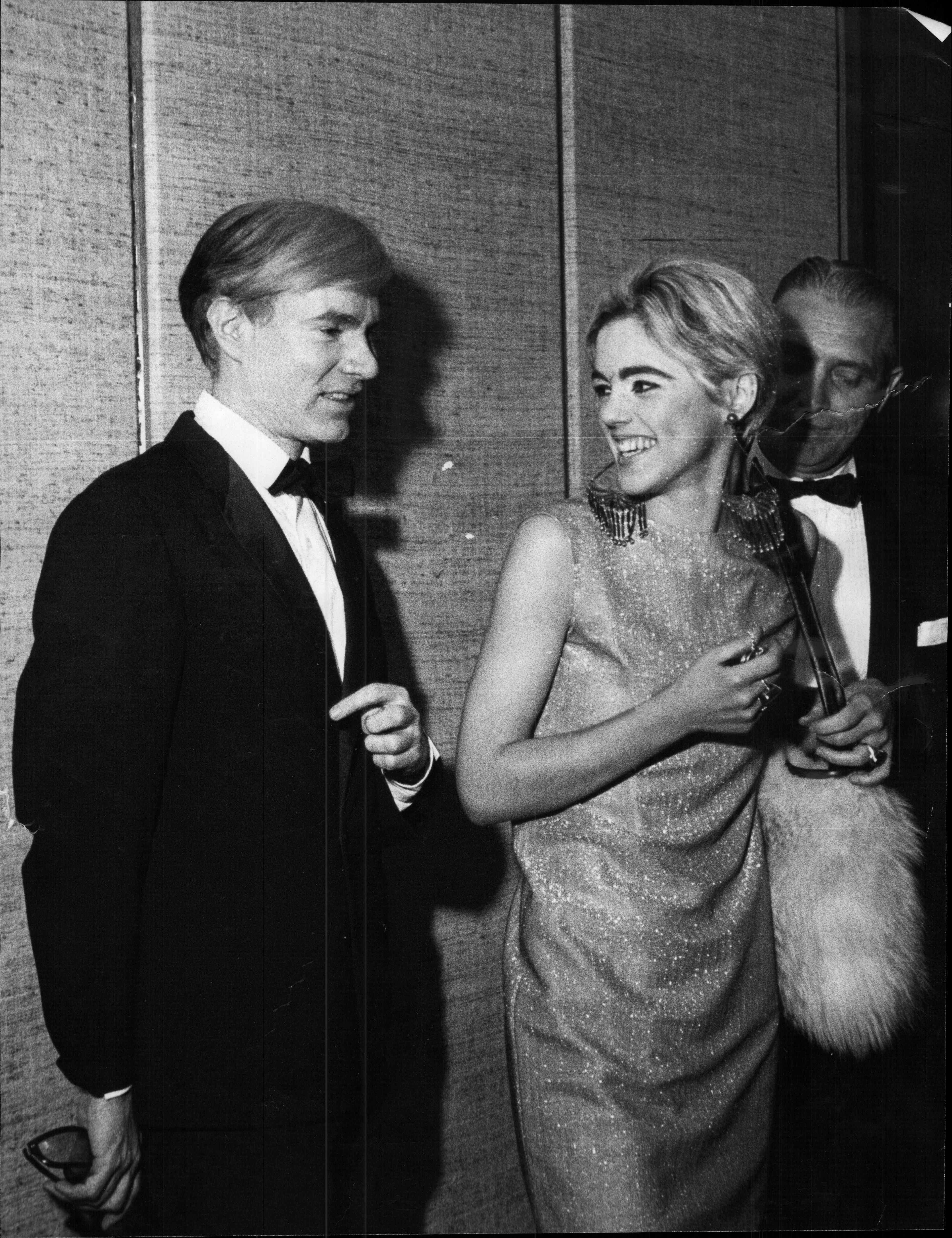 Mandatory Credit: Photo by ANL/REX/Shutterstock Andy Warhol Artist And Edie Sedgwick Actress At Vidal Sassoon's New York Launch Party 1965. Andy Warhol Artist And Edie Sedgwick Actress At Vidal Sassoon's New York Launch Party 1965.