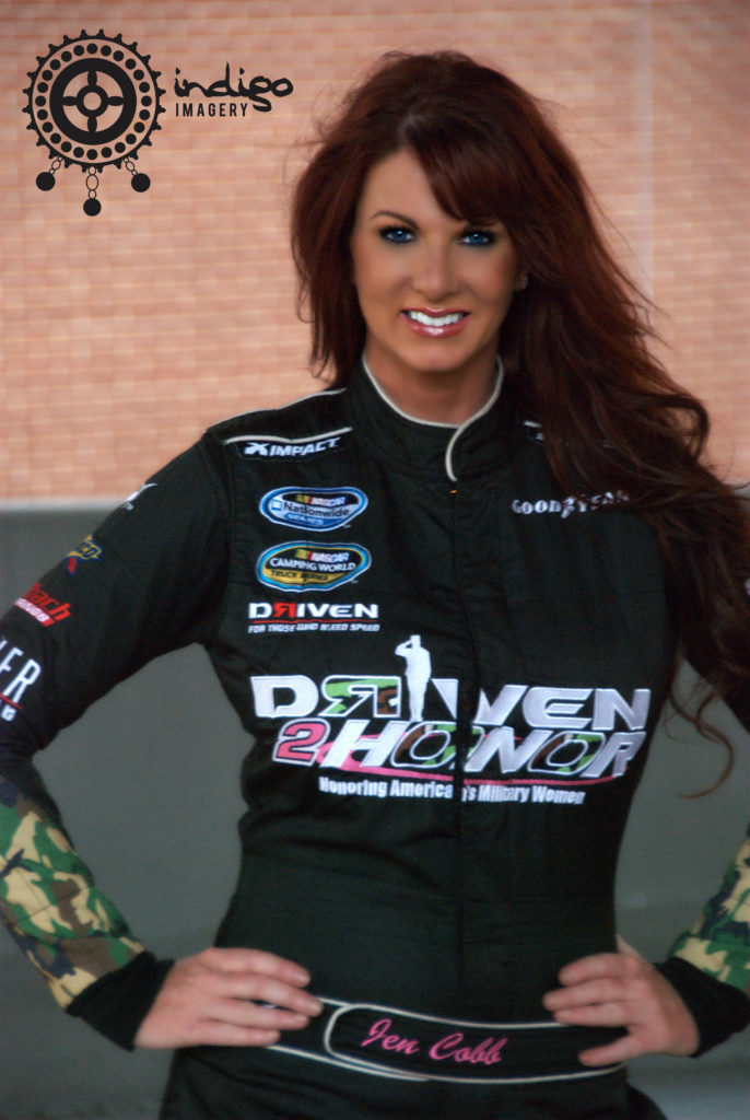 NASCAR Driver and Team Owner Jennifer Jo Cobb