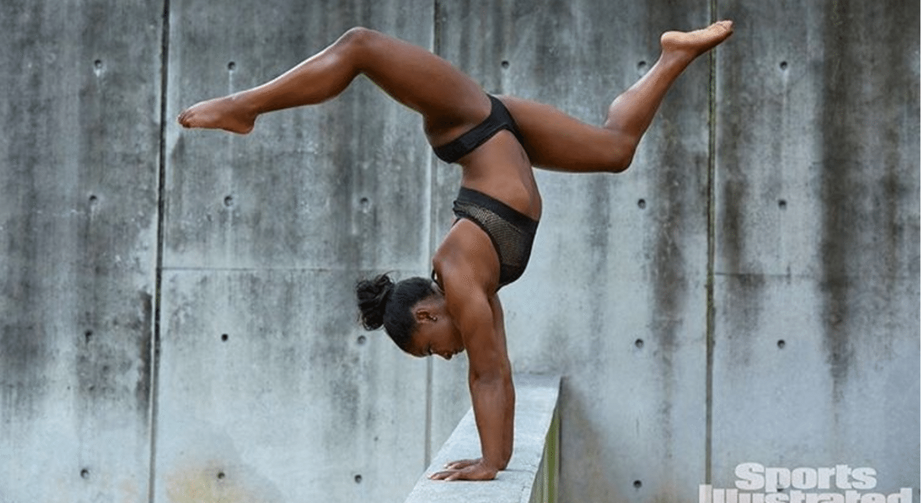 Entity reports on Olympic gymnast Simone Biles shutting down body shamers with stunning Sports Illustrated Swimsuit shoot.