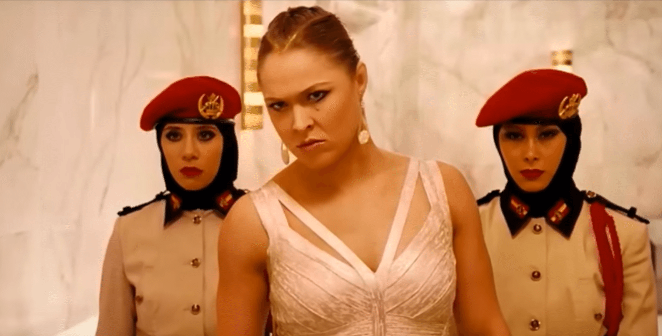 Entity speculates that Ronda Rousey could be an actor after retiring MMA.