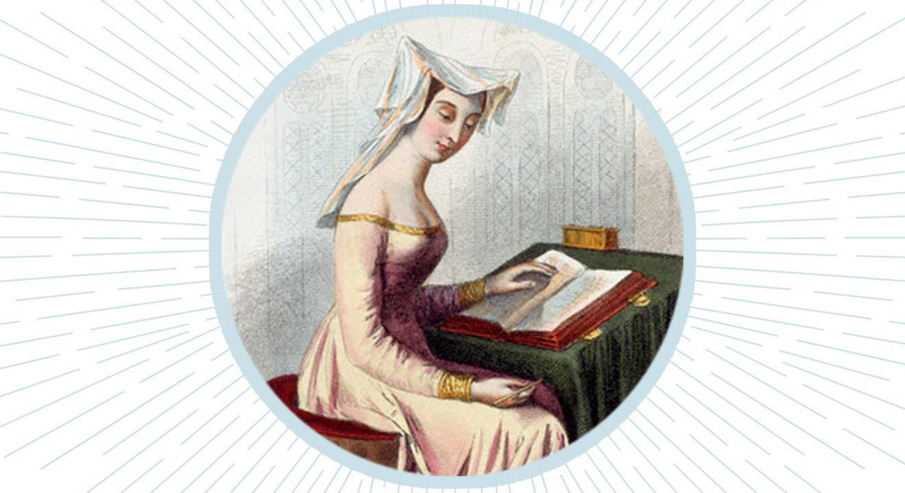 Entity shares the life of Christine de Pizan, one of the famous women in history.