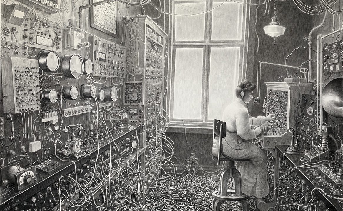 Entity interviews artist Laurie Lipton to discover how she turns technology and terror into artistic masterpieces.