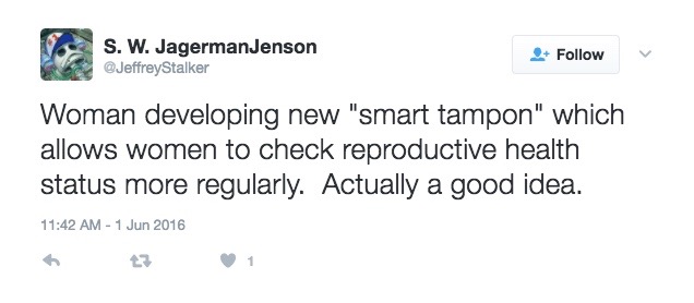 Entity reports on how you could be able to track your fertility with smart tampons in the future.