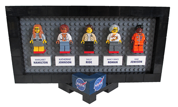 Entity shows sexist backlash Lego women of NASA collection.