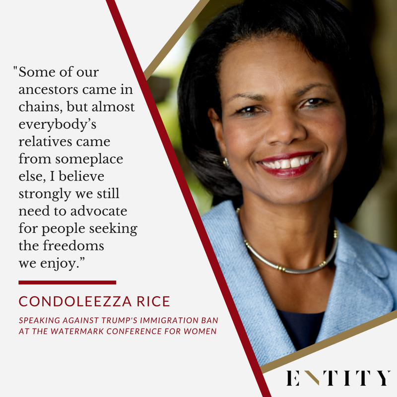 Condoleezza Rice QT on Entity
