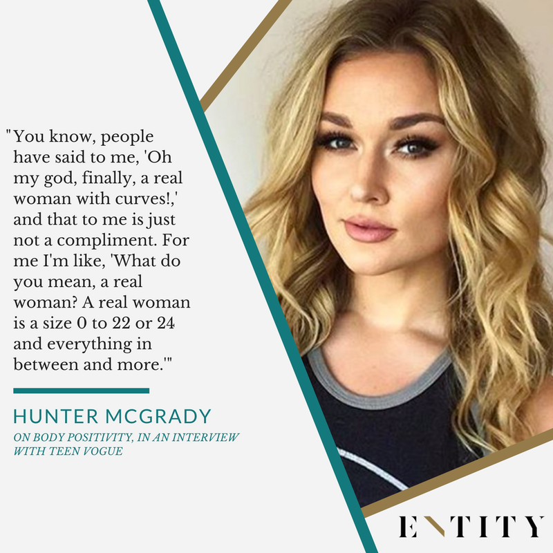 Hunter McGrady QT on Entity