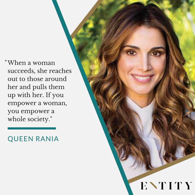 Queen Rania QT on Entity