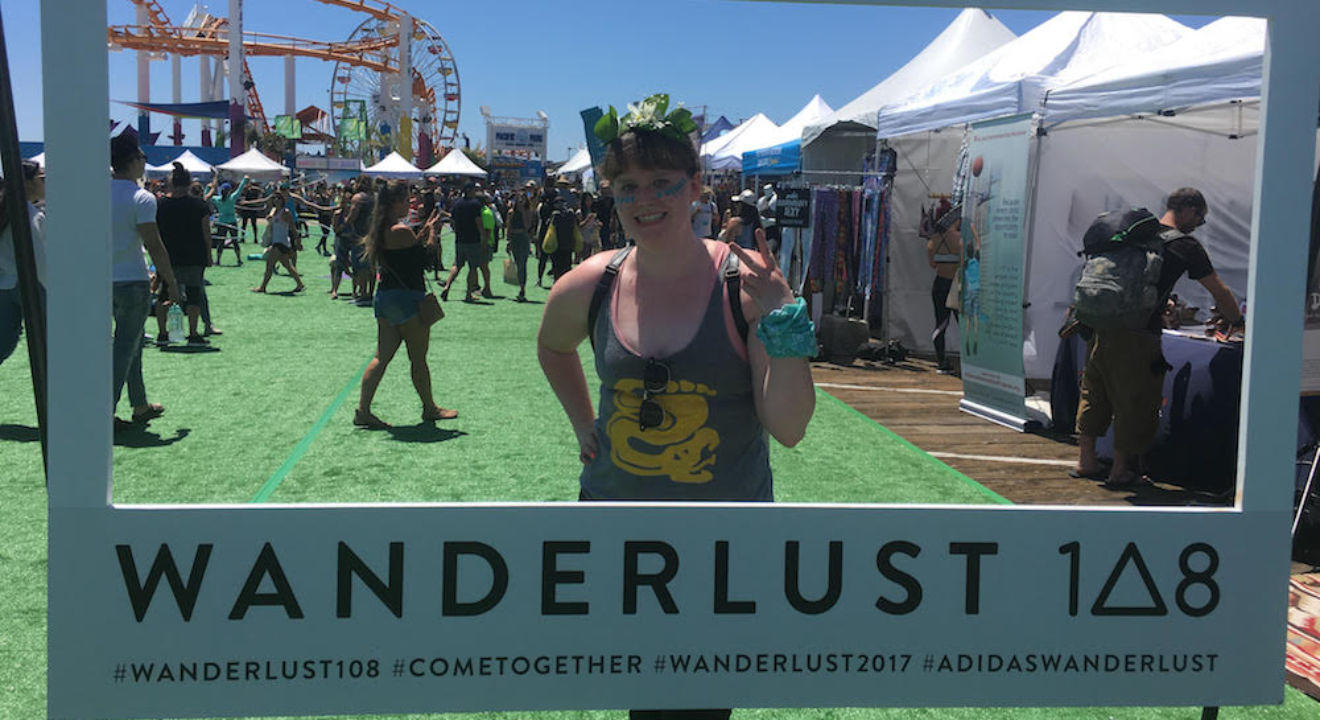 I survived Wanderlust Mindfullness Triathlon looking so basic, reporting for Entity.