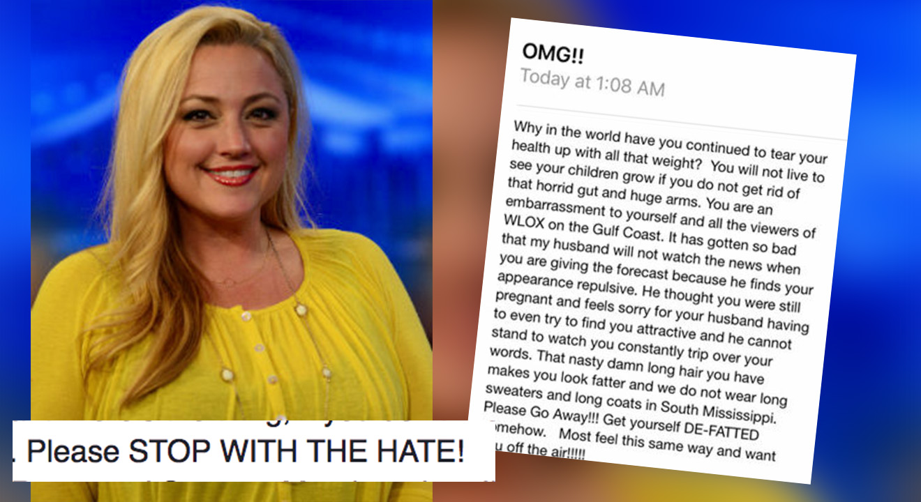 Mississippi meteorologist hits back at body shamer with brilliant Facebook post, Entity reports.