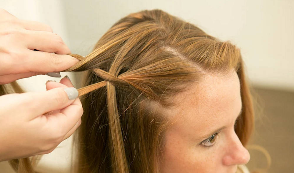 Entity reports on how to do a waterfall braid.