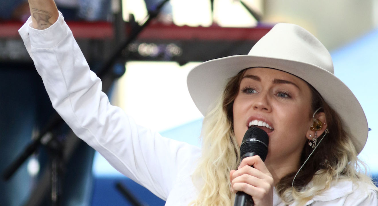 Feminist Miley Cyrus is saving the world.