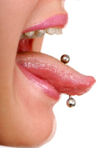 Entity reports on the tongue piercing types.