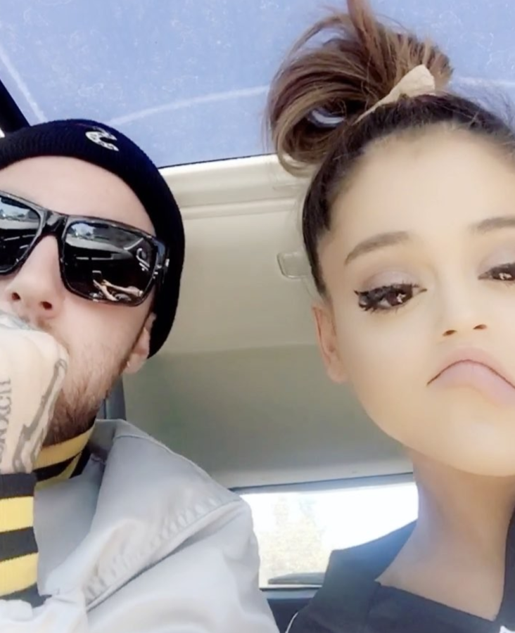 ENTITY shares Ariana Grande Snapchat