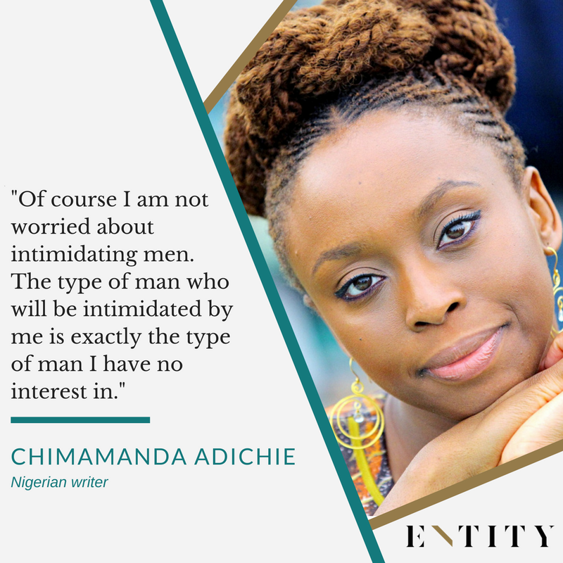 ENTITY reports on Chimamanda Ngozi Adichie quotes about feminism.