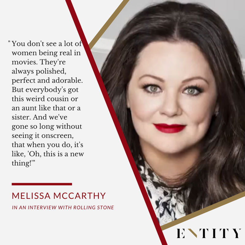 ENTITY reports on melissa mccarthy quotes about life