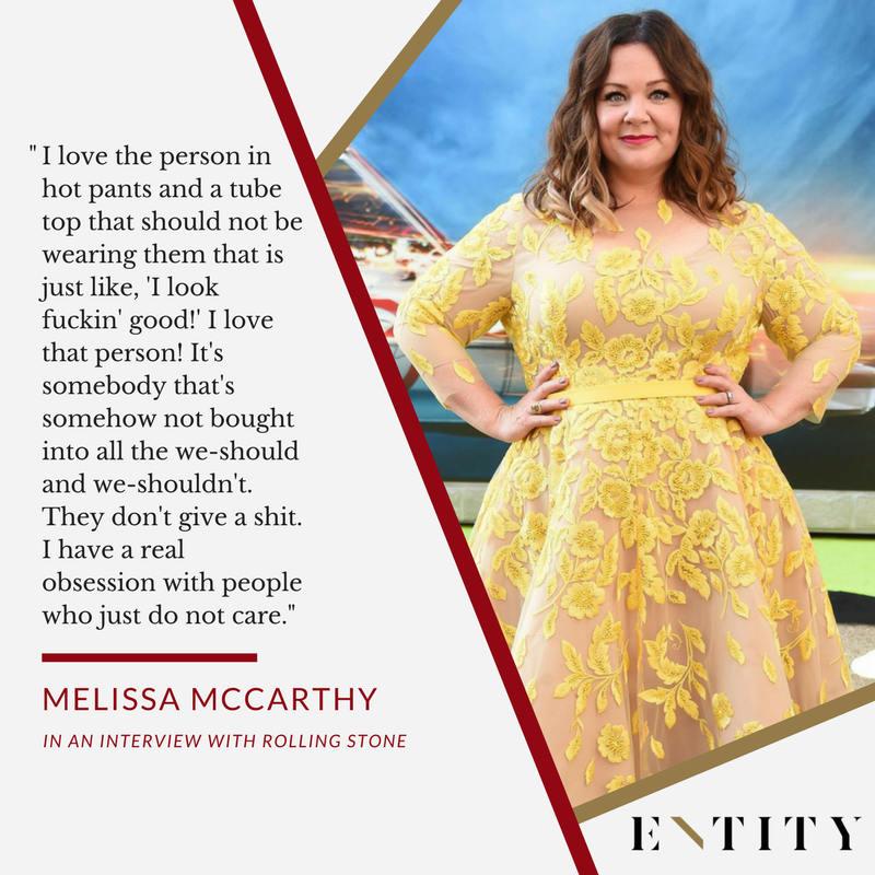 ENTITY reports on melissa mccarthy quotes about women