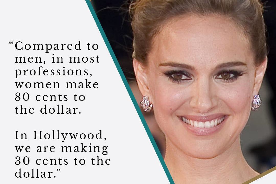 ENTITY reports on natalie portman pay gap in hollywood