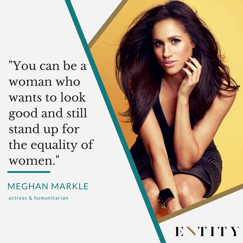 ENTITY reports on meghan markle quotes about feminism