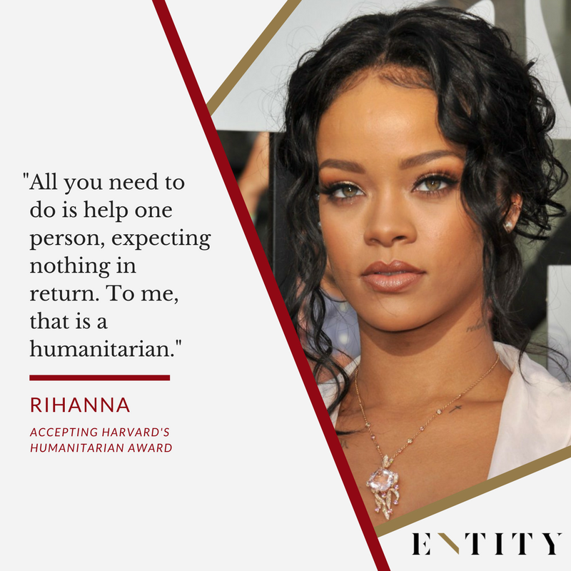 ENTITY reports on rihanna quotes about empowerment
