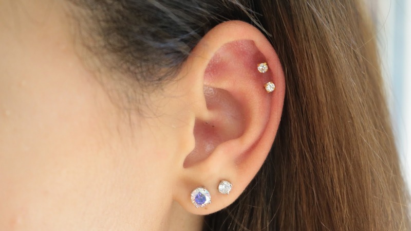 Entity talks about the helix piercing