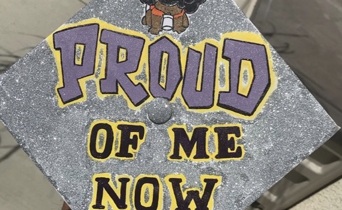 ENTITY graduation caps