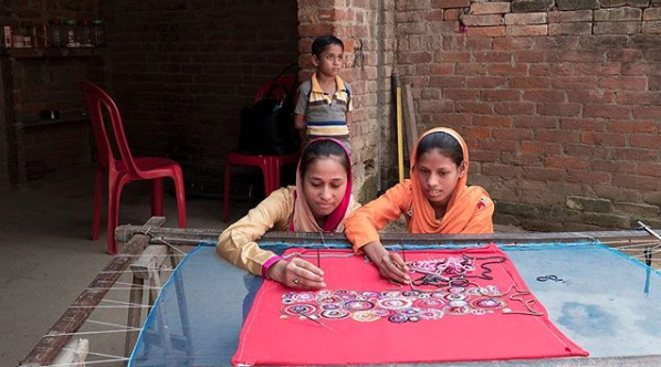 ENTITY features female artisans in India.