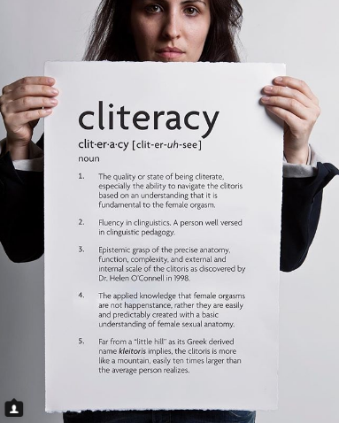 ENTITY explains cliteracy