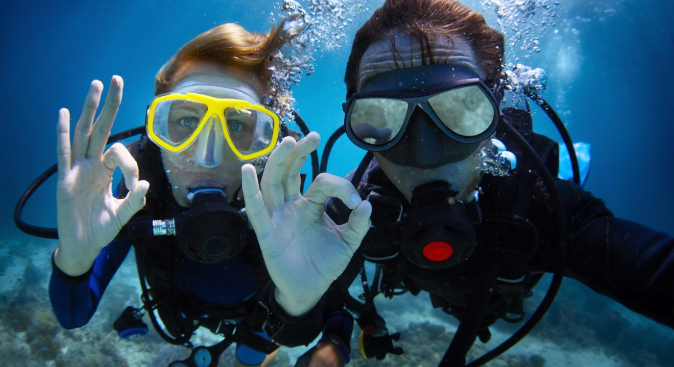 Entity reports on the three easiest steps to help you start scuba diving.