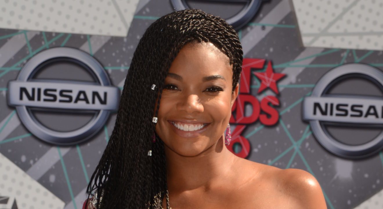 Entity marvels at Gabrielle Union's no makeup look.