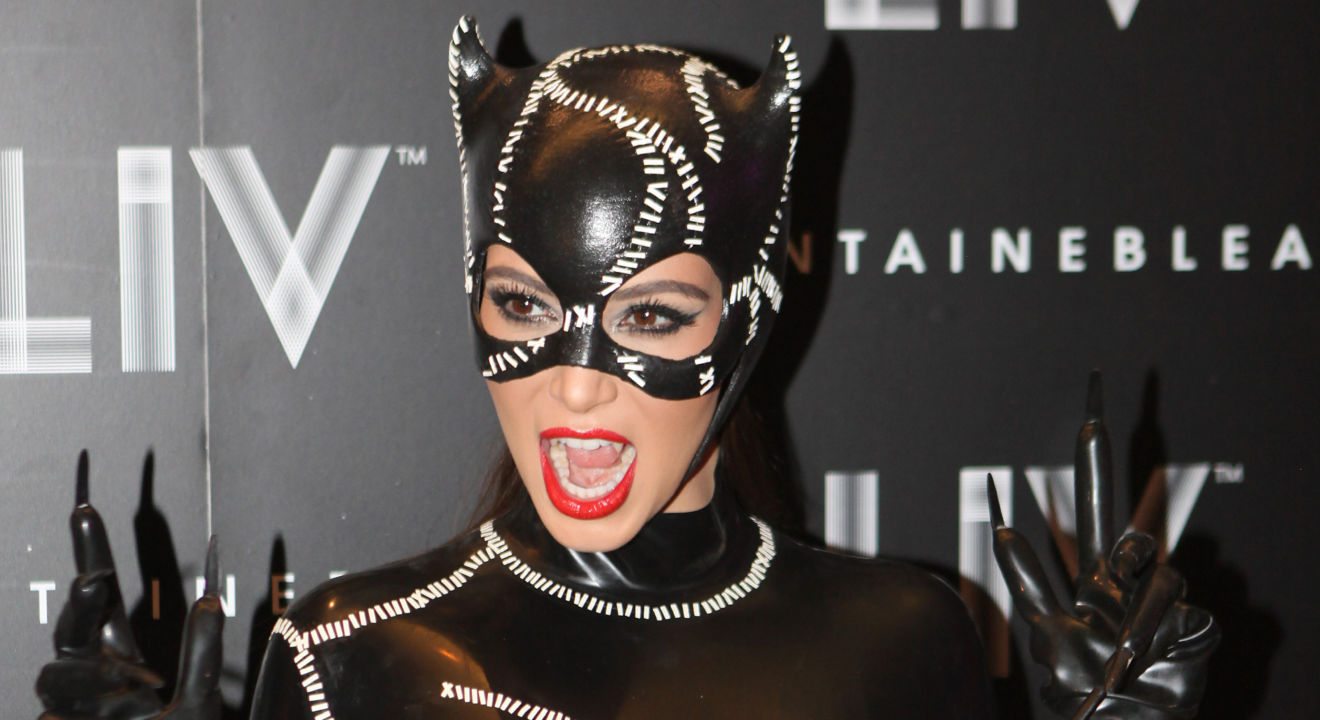Entity shares some of Kim Kardashian's naughtiest Halloween costumes.
