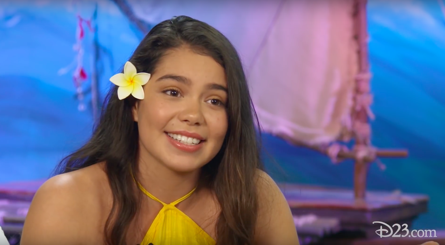 Why Moana S Auli I Cravalho Is A Real Life Disney Princess Video Entertainment Entity