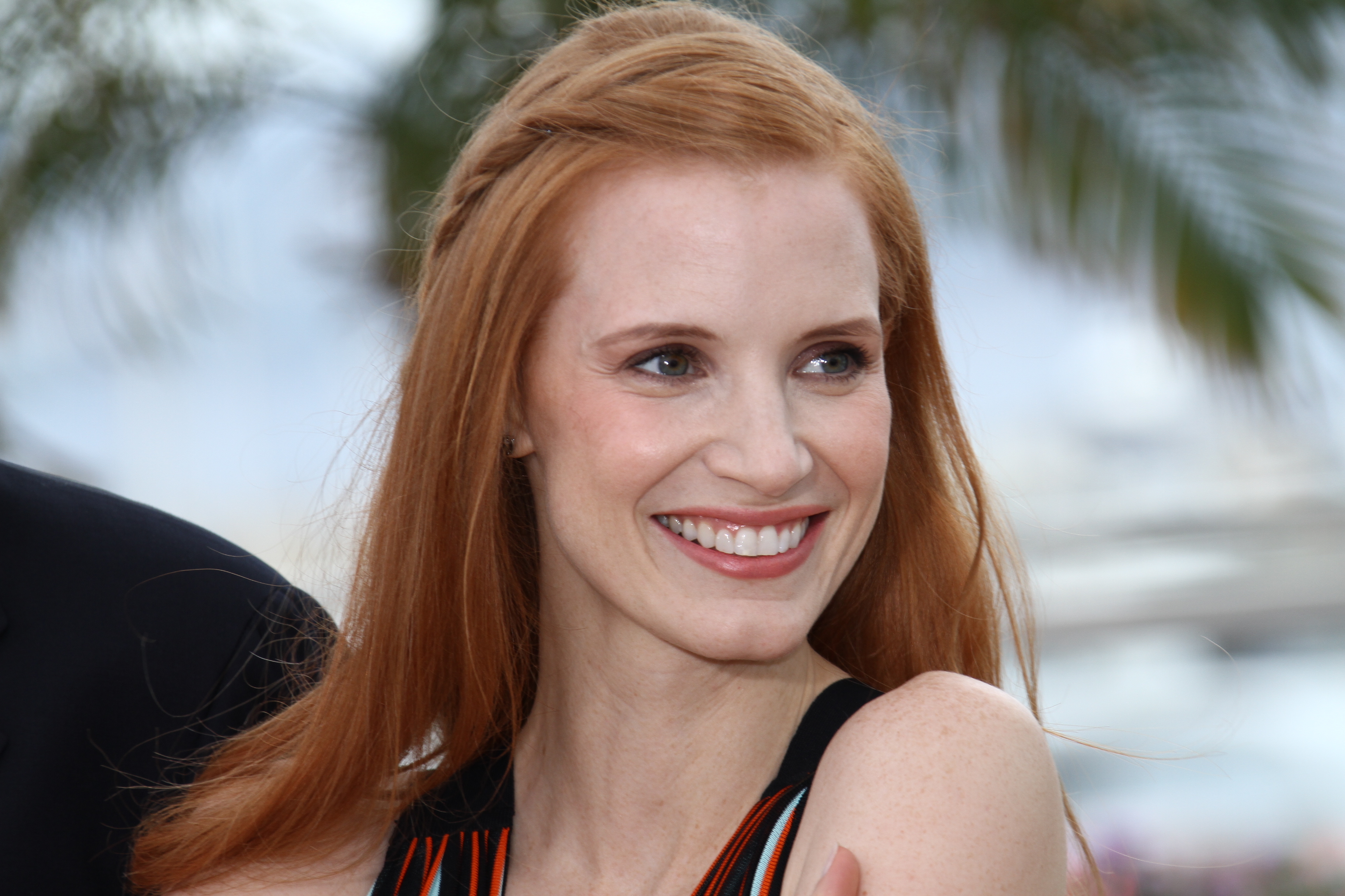 jessica chastain without makeup