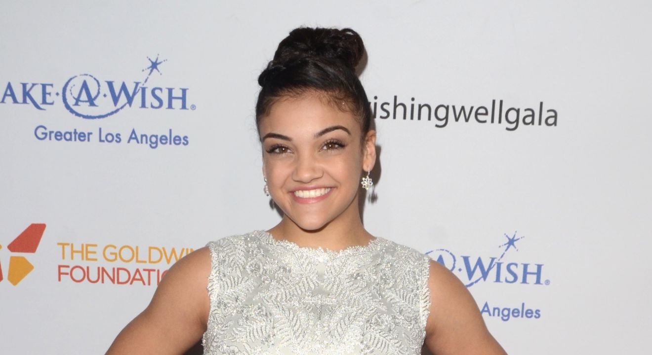 ENTITY shares Laurie Hernandez at the Make a Wish red carpet event.