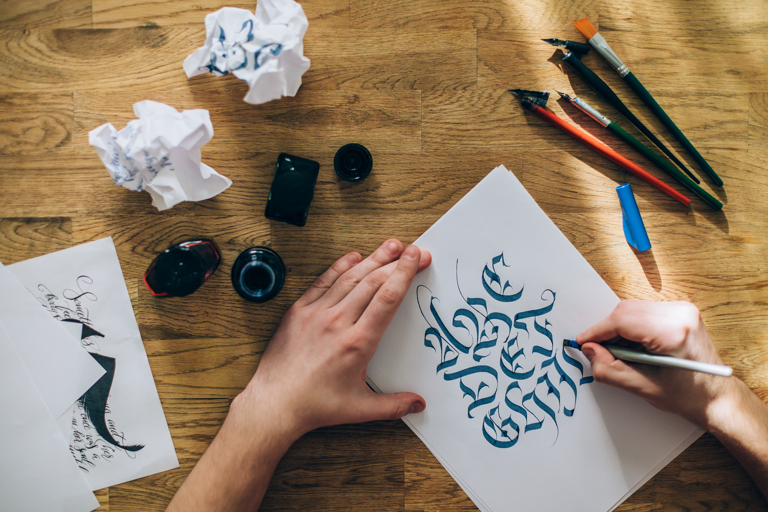 history of calligraphy