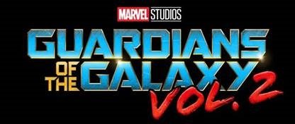 The 'Guardians of the Galaxy Vol. 2' logo on Entity.