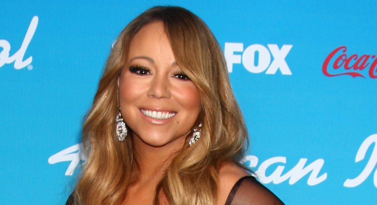 Mariah Carey at the American Idol Finalist Party in 2013.