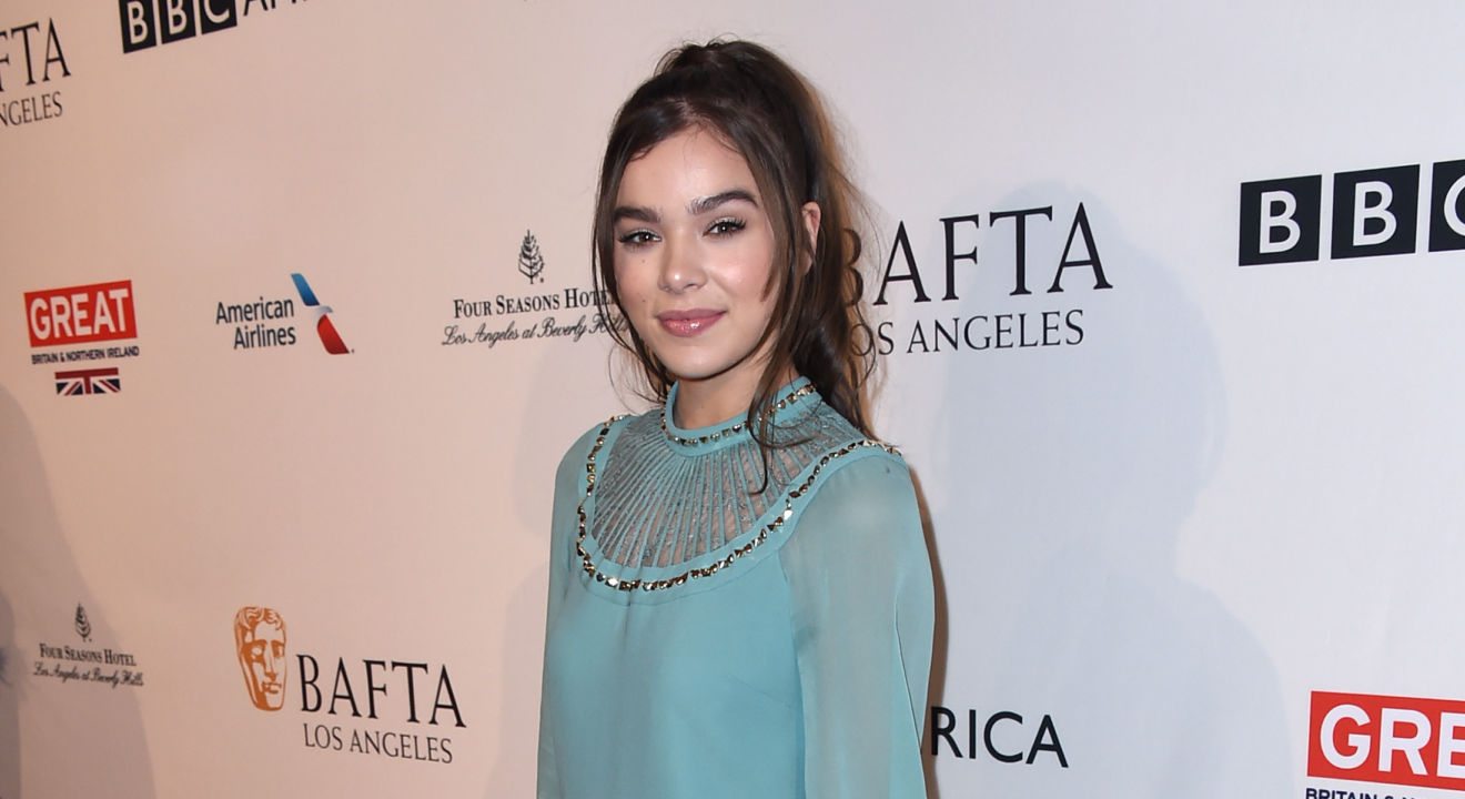 Entity reports on Hailee Steinfeld at BAFTA Tea Party.