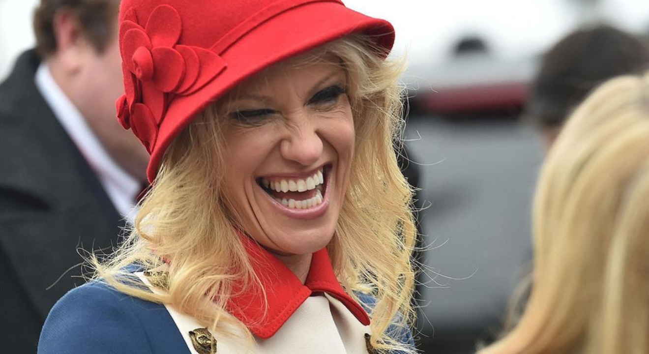 Entity shares the nation's reaction to Kellyanne Conway's inauguration outfit
