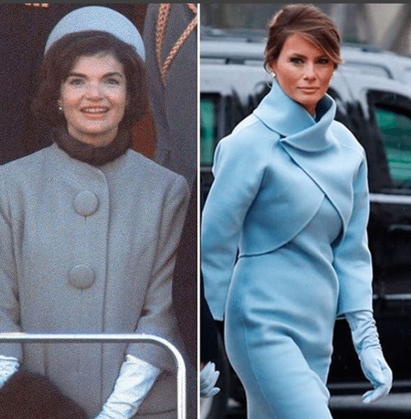 Entity reports on how Melania is Hijacking Jackie O's Style