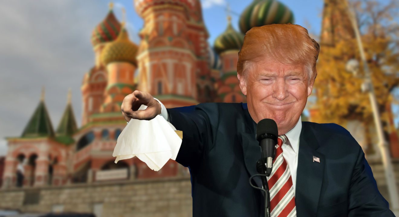 Is Donald Trump Too Germophobic For Golden Showers With Russian
