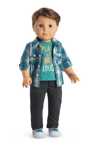 Entity reports on Logan Everett, the first American Boy Doll in the company's 30-year history.