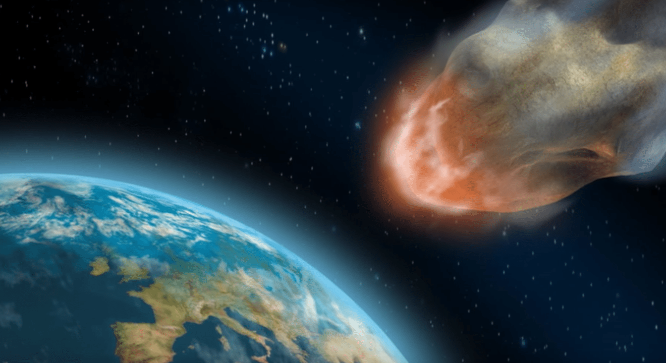 ENTITY reports that four asteroids have flown dangerously close to Earth.
