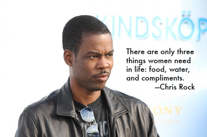 Chris Rock quote reported by Entiity