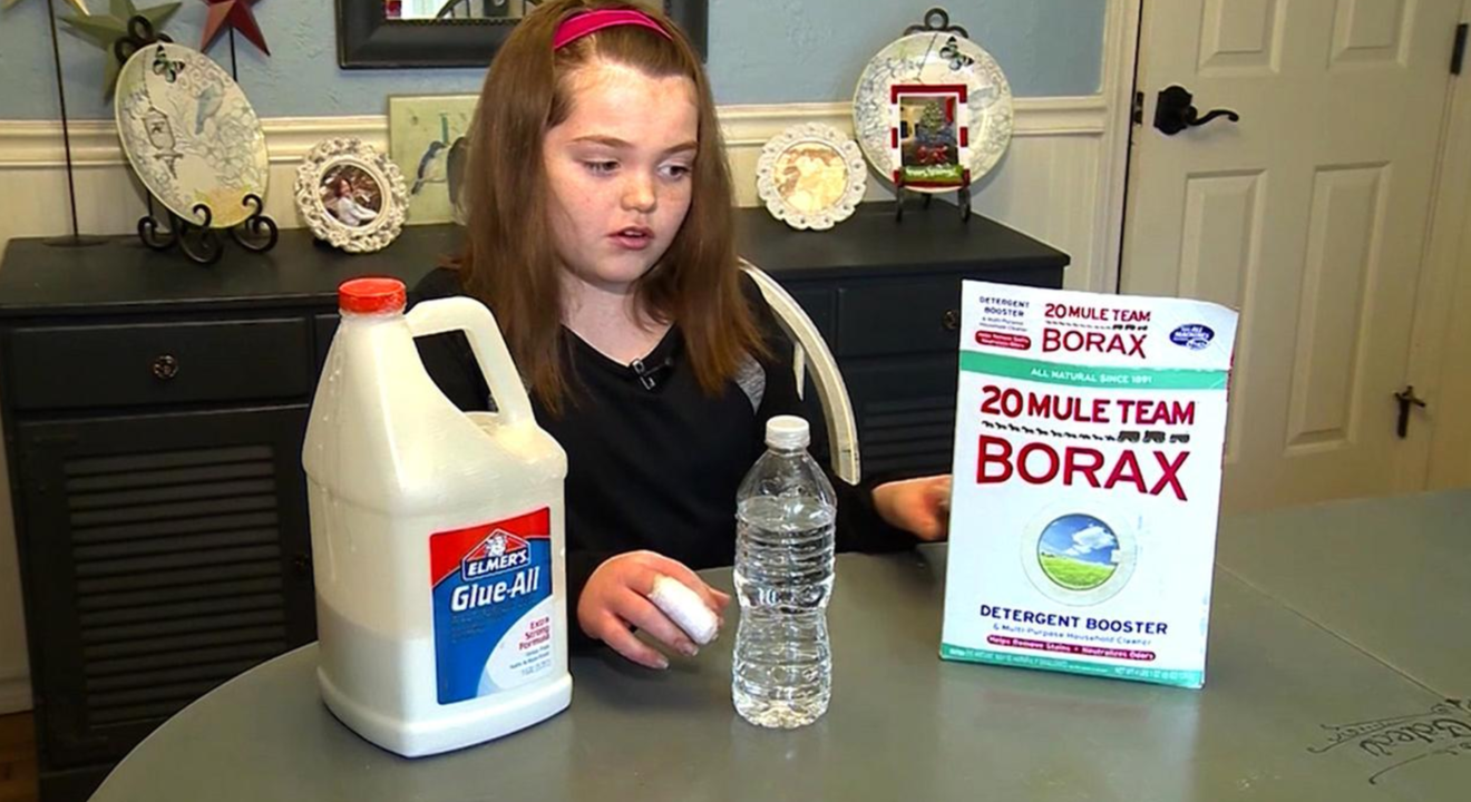 DIY slime accident left a young girl with third-degree burns, Entity reports.