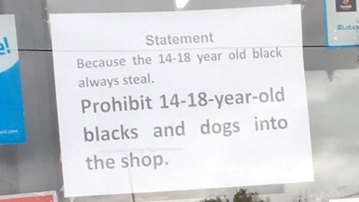 Australian store bans black teens, Entity reports.