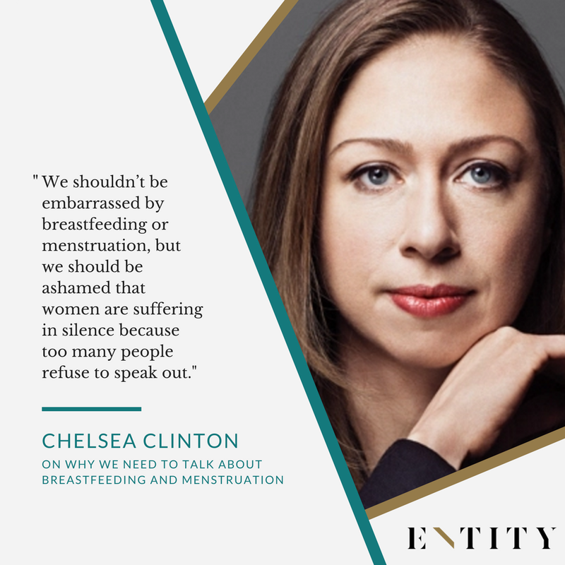Chelsea Clinton on breastfeeding- Entity