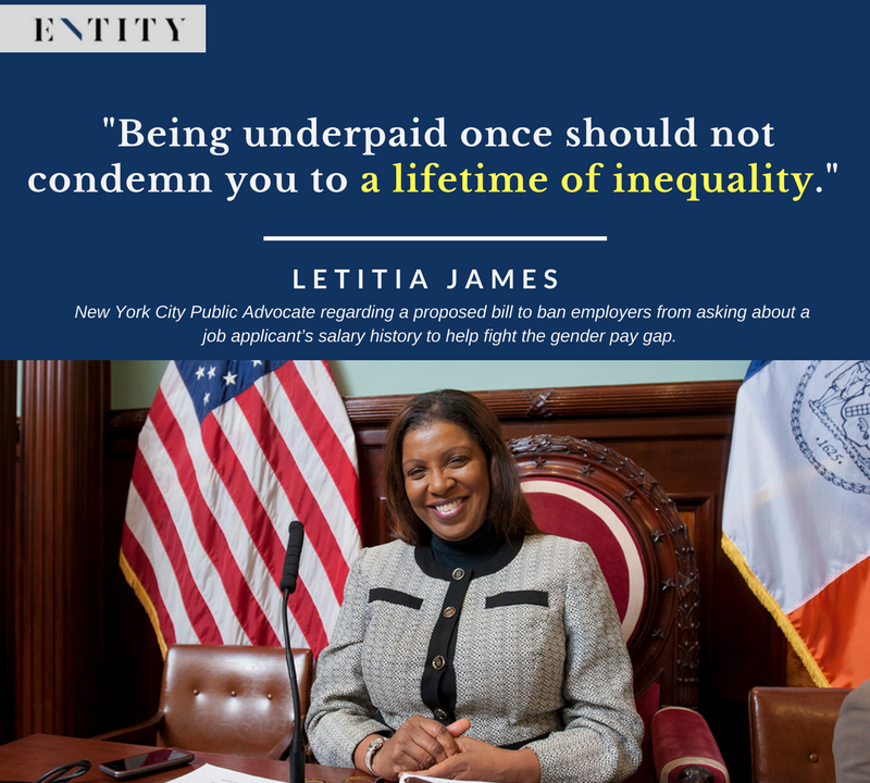 Letitia James on Gender Wage Gap
