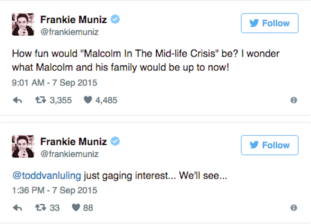 Entity discusses Frankie Muniz