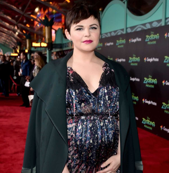Ginnifer Goodwin was very pregnant when she married her husband, Josh Dallas, Entity reports.