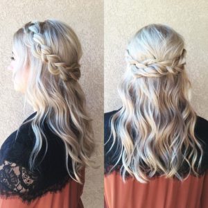 Half Up Half Down Prom Entity Entity